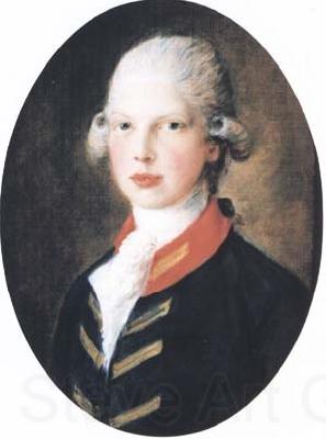 Thomas Gainsborough Prince Edward Later Duke of Kent (mk25 Norge oil painting art